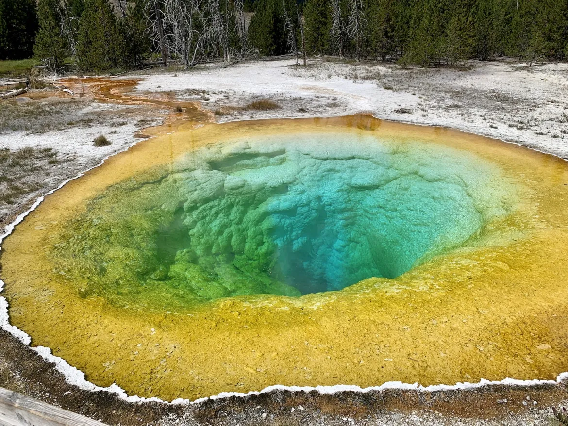 Morning Glory Pool  Morning Glory Pool