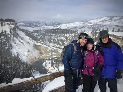 Family Photo in Yellowstone