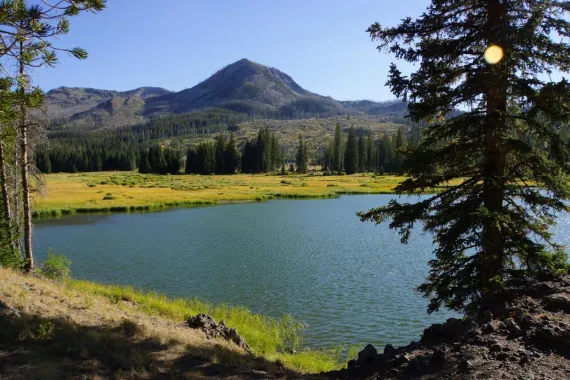 Sportsman's Lake, Yellowstone National Park Sportman's Lake, Yellowstone National Park