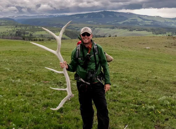 Picture of Chris Hondorf, owner of Yellowstone Guidelines